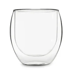 DUOS 4X 410ml Jumbo Doppelwandige Thermo-Gläser + 4X Edelstahl-LÖFFEL, Für Latte Macchiato, Cocktails, Vorspeisen By Feelino -Weinglas Serien Geschäft aad9b1338993117bf501e9fb91edf67e