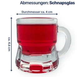 Schnapsglas Schnapsgläser Schnaps Stamper Kurze Glas Mit Henkel 2cl 12,24,48 Stk, Menge:48 -Weinglas Serien Geschäft ab85d70d00c131c8656b4c713c67efff