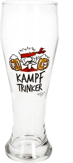 2x Weizenbiergläser Mutmacher Kampftrinker Weißbierglas 0,5L -Weinglas Serien Geschäft b5815ada5c777aaab1b47ccfd44bce8d