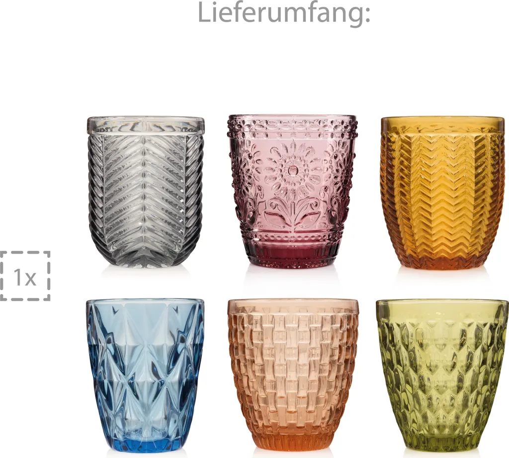 Sänger SÄNGER Trinkgläser Set Porto 6 Teilig 6 Sänger SÄNGER Trinkgläser Set Porto 6 Teilig – Bild 6