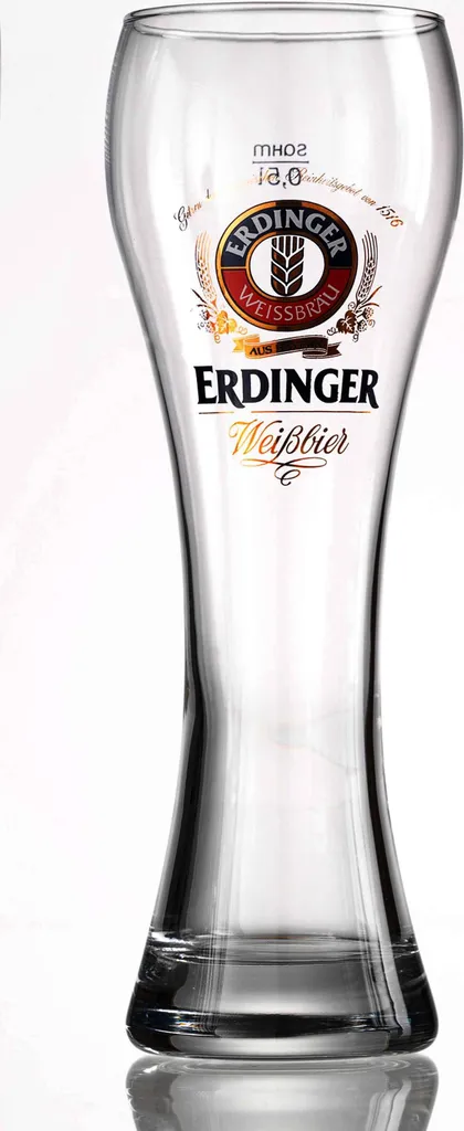 Weizenbierglas 0,5 Liter Erdinger 1 Weizenbierglas 0,5 Liter Erdinger