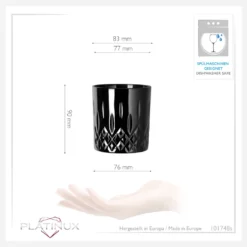 Schwarze Trinkgläser Mit Diamant Muster Aus Glas 250ml (max. 300ml) Gläser Whiskeygläser -Weinglas Serien Geschäft c380768269fc98e7c5f9b4b46d573655