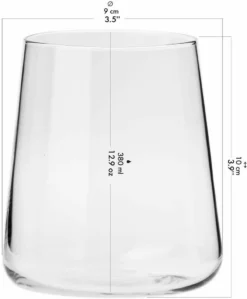 KROSNO Avant-Garde Wassergläser, 6er-Set, 380 Ml -Weinglas Serien Geschäft c7cfde784d5e2de3ab5e67e7d276bf40