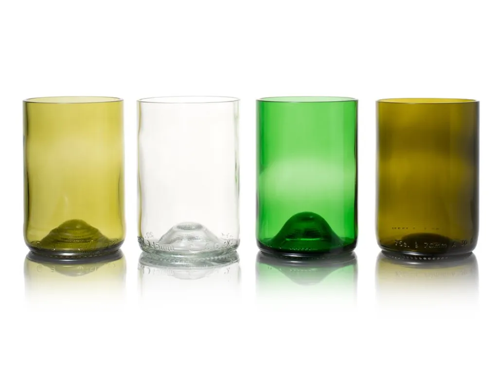 Rebottled Wasserglas Mix 330 Ml - 4 Stück 4 Rebottled Wasserglas Mix 330 Ml - 4 Stück – Bild 4