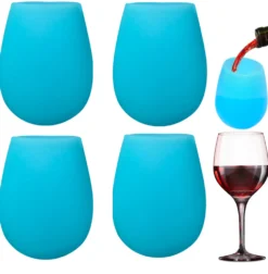 6er Set 200ml Unzerbrechlich Blau Silikon Biergläser Whisky GläSer Wein Becher Stammlos Weinbecher Tasse 18 6er Set 200ml Unzerbrechlich Blau Silikon Biergläser Whisky GläSer Wein Becher Stammlos Weinbecher Tasse -Weinglas Serien Geschäft d3807a29eb1b39ee19d6635ab4679221