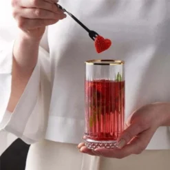 Pasabahce Elysia Golden Touch Long Drink Gläser 4-teiliges Set Mit Goldrand 280ml -Weinglas Serien Geschäft d54222e3fc73177c7221151c36c3fcba