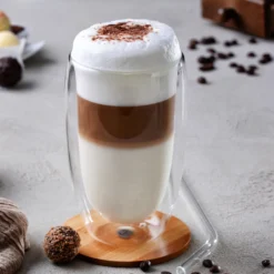 GRÄWE Doppelwandige Latte Macchiato-Thermogläser, 450 Ml, 2er Set -Weinglas Serien Geschäft d7050f60ab0ad38eb199d2830cfb4dfb