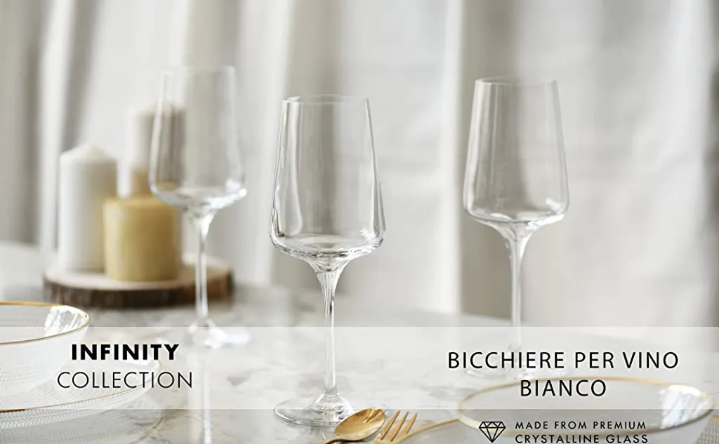 KROSNO Infinity Weißweingläser, 6er-Set, 400 Ml 1 KROSNO Infinity Weißweingläser, 6er-Set, 400 Ml