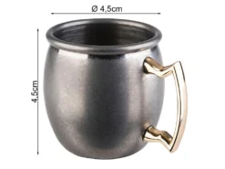 Cooles Schnaps Pinnchen 4-er Set, Stamperl Aus Edelstahl Pinneken Schnapsgläser -Weinglas Serien Geschäft d798e8acb1ee7a4ef6b915bd68271fbd