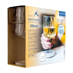 Koziol - Superglas Club No. 09 Weinglas 200 Ml 2er Set -Weinglas Serien Geschäft d7daf9de7c75130c5d1b323a26aba7e4