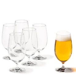 LEONARDO 061451 Ciao+ Biertulpe, Glas, 410ml, H 16cm, Klar (6 Stück) -Weinglas Serien Geschäft d9e81cbe23aedc304e5fb0a68c5c51e0