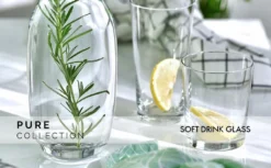 KROSNO Pure Wassergläser, 6er-Set, 250 Ml -Weinglas Serien Geschäft e204f2a1a5b0d21c5068bb67ff75edc2