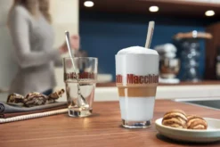 Leonardo Latte Macchiatto Becher 'Solo LM' Mit Löffel, 400ml, Ø 8,5 X 14,7cm (4er Set) -Weinglas Serien Geschäft e7b0074df9e90ae6adb4a5aba95ce0d8