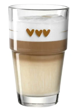 LEONARDO 043467 Solo Latte Macchiato Becher Mit Motiv Herzen, Glas, 410 Ml, Klar 9 LEONARDO 043467 Solo Latte Macchiato Becher Mit Motiv Herzen, Glas, 410 Ml, Klar -Weinglas Serien Geschäft ec61fef1c6750c2aebb7615c9eb3d791