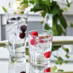 KROSNO Pure Wassergläser, 6er-Set, 250 Ml -Weinglas Serien Geschäft f1bfa8cf322b6e8de01a334b3260c8af