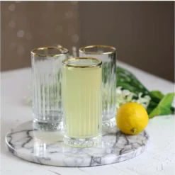 Pasabahce Elysia Golden Touch Long Drink Gläser 4-teiliges Set Mit Goldrand 280ml -Weinglas Serien Geschäft f1e87e3121e83fc8ee7f147669840472