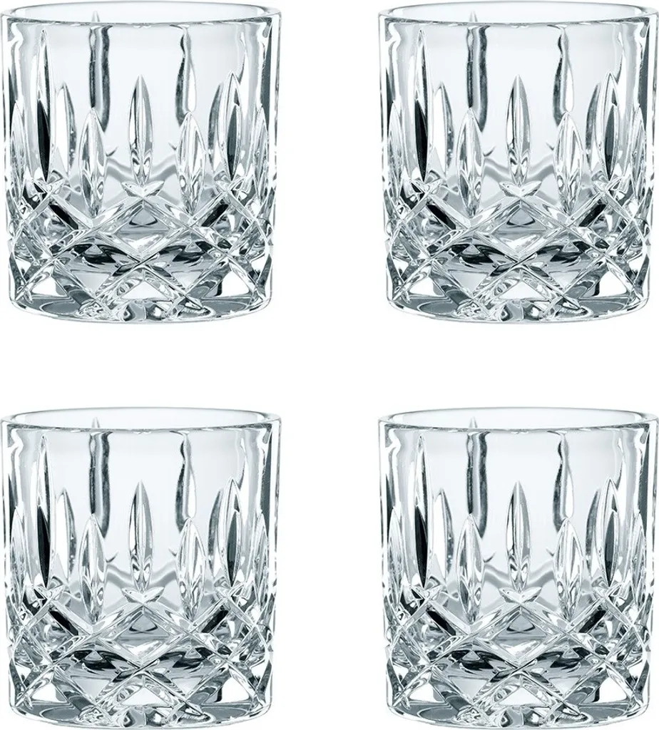 Nachtmann 98857 Noblesse Whiskybecher 245ml, Kristallglas, Transparent (4er Pack) 2 Nachtmann 98857 Noblesse Whiskybecher 245ml, Kristallglas, Transparent (4er Pack) – Bild 2