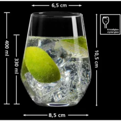 Ritzenhoff & Breker Longdrinkglas "MAMBO" 0,4 L -Weinglas Serien Geschäft f815f6ff41a952d12531dfc9d9aa6d1a