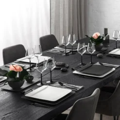 Villeroy & Boch Rotweinkelch, Manufacture Rock Klar,schwarz, 4 Tlg. -Weinglas Serien Geschäft fac49f8dab16d027fe0fff83407ebd60