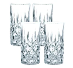 Nachtmann 0089208-0 Noblesse Longdrinkbecher, 375 Ml, 14,8 Cm, Klar (4er Pack) -Weinglas Serien Geschäft fb4fa1675c600a61759be24f00c25649